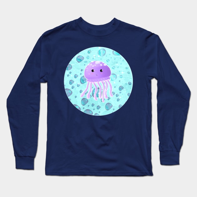 Cute octopus design Long Sleeve T-Shirt by Mydrawingsz